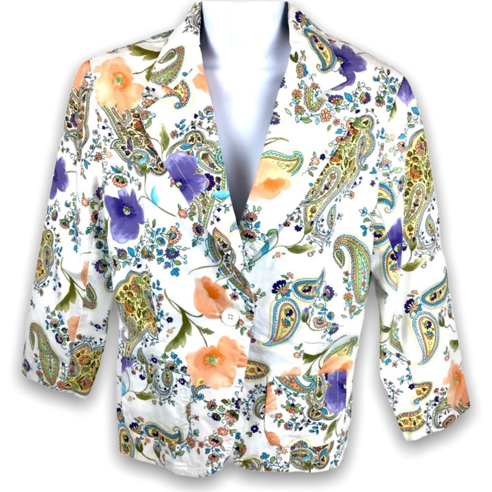 SUSQUEHANNA TRAIL Outfitters | Floral Print Blazer